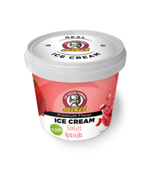 Παγωτό Φράουλα Σορμπέ Vegan 175ml