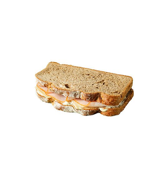 Slices of Whole-grain with Turkey