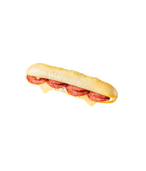 Wheat Baguette with air-dried Salami